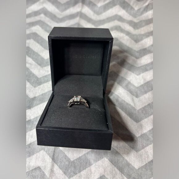 New! FRANCES CLAIRE OAKLYNN MOISSANITE RING 2.55 CARAT DEF-COLOR GEMSTONE Size 7 - Picture 2 of 10